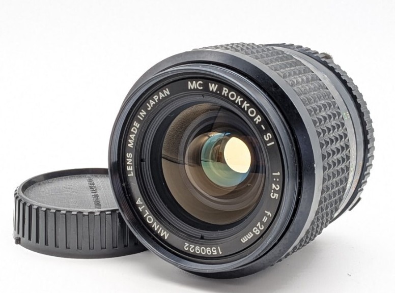 Amazon.co.jp: Minolta MF レンズ MC W.ROKKOR 28mm F2.8 : 家電