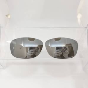 高品質 オークリー ピットブル 偏光レンズ 交換レンズ サングラス チタニウム シルバー bsokl125 oakley pitbull pit bull 銀 ミラー