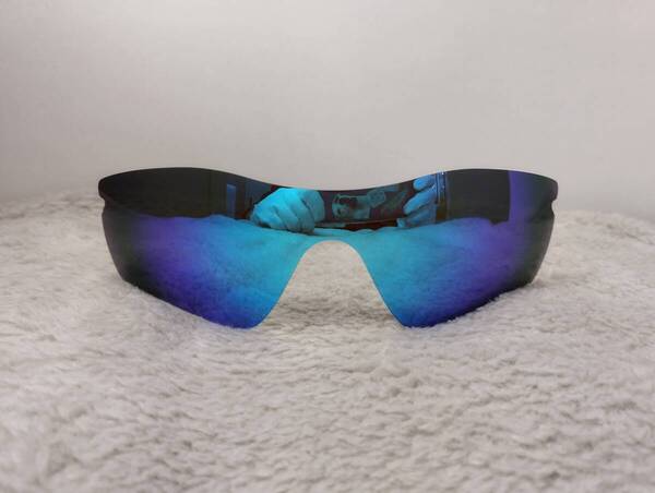 高品質 オークリー レーダーパス 交換レンズ ブルー 偏光レンズ サングラス アイス bsokl164 oakley radarpath radar path 青 ミラー UV