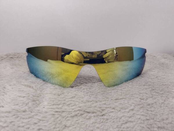 高品質 レーダーパス 偏光レンズ オークリー サングラス 交換レンズ ゴールド UV ミラー bsokl168 oakley radarpath radar path