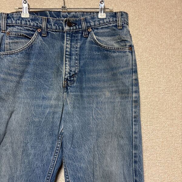 90s Levi’s リーバイス 505 USA製 オレンジタブ ストレートパンツ 刻印864 W32L32 デニム インディゴ メンズMサイズ相当