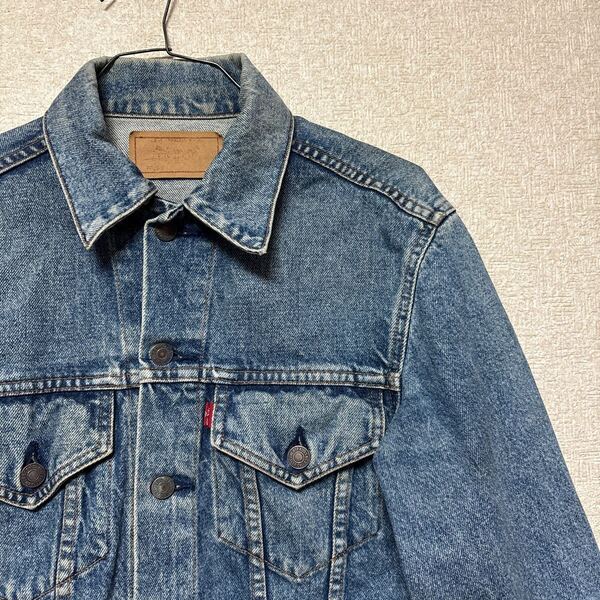 【絶妙な色落ち】 90s Levi's リーバイス 70505 ビンテージ デニムジャケット Gジャン 日本製 サイズ36 メンズMサイズ相当