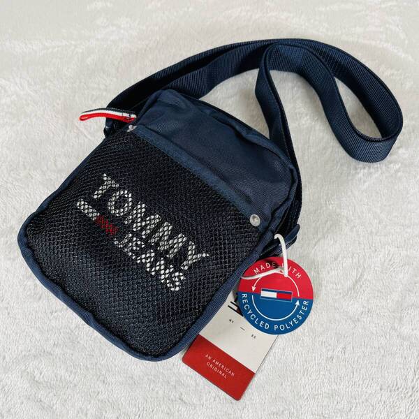 新品未使用 トミーヒルフィガー ジーンズ TOMMY HILFIGER JEANS サコッシュ AM05529 ショルダーバッグ ネイビー