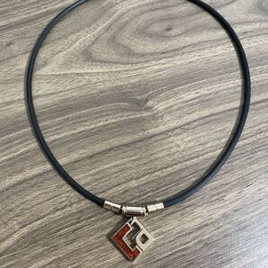 Colantotte コラントッテ 磁気ネックレス AURA mini シャンパンゴールド× ピンクラメ 赤変色あり L47センチ