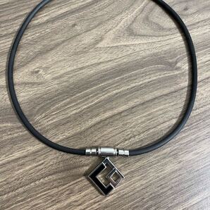 【裏面傷あり値下げ】Colantotte コラントッテ 磁気ネックレス TAO AURA ブラック LL51センチ