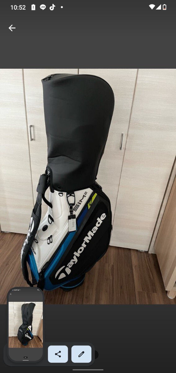 TaylorMade★SIM2★テーラーメイド★9.5型３点式★美品★プロモデル TaylorMade - 新品 テーラーメイド SIM2 グローバルツアー