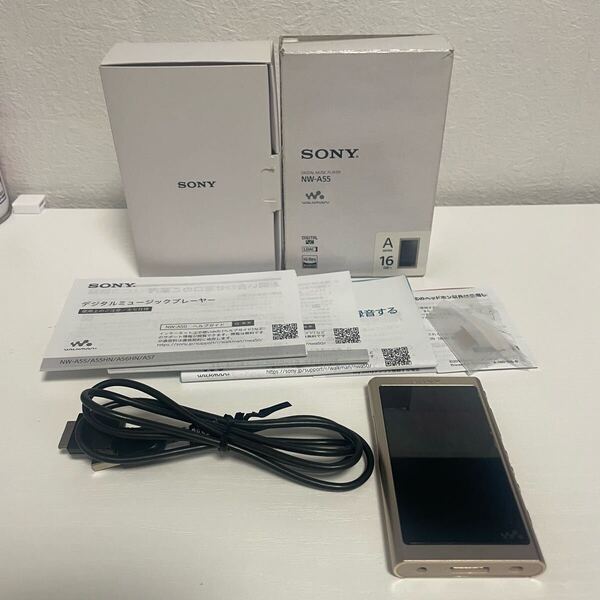 SONY NW-A55 WALKMAN ウォークマン ゴールド ジャンク品 ソニー