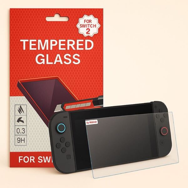 Nintendo Switch2専用 ガラスフィルム 画面保護フィルム 9Hハードコート 指紋防止 ブルーライトカット スイッチ2