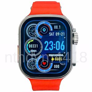 新品 Apple Watch Ultra 代替品 スマートウォッチ 大画面 2.09インチ ultra 2 通話 スポーツ 血中酸素 心拍数 睡眠 健康管理 Android 対応