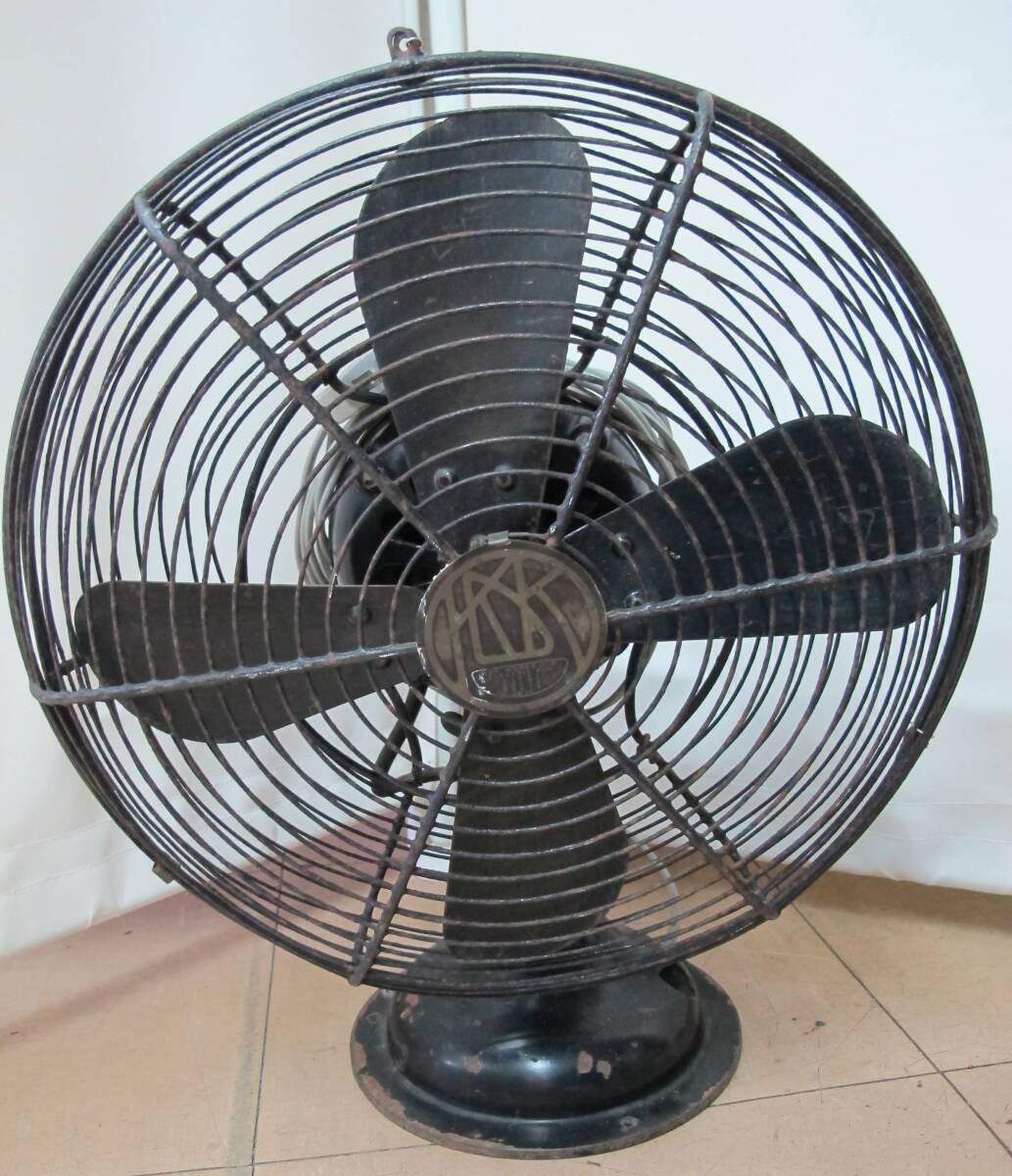 時代物 レトロ扇風機 【KDK 川北電気製作所】 ジャンク 4枚羽根　重さ約8㎏ 時代物 レトロ扇風機 【KDK 川北電気製作所】 ジャンク 4枚羽根