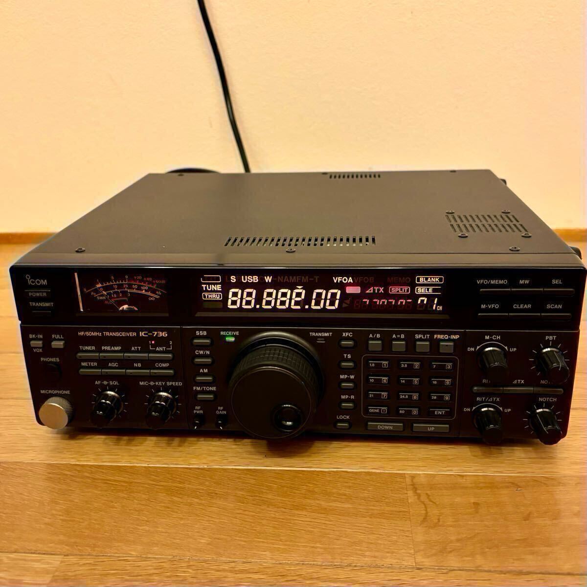 Icom IC-736 トランシーバー Yahoo!オークション -「ic-736」(アマチュア無線) の落札相場