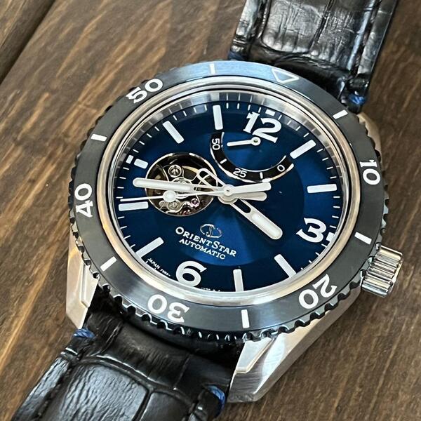 【美品】ORIENT オリエントスター ダイバー RK-AT0108L