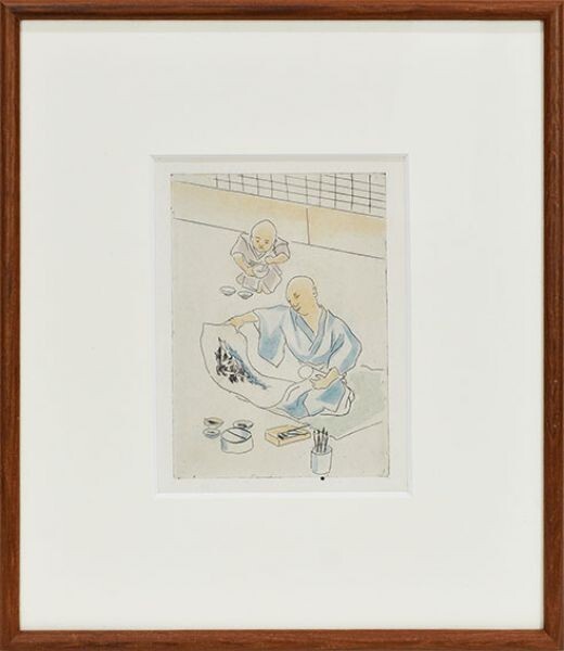 2025年最新】Yahoo!オークション -藤田嗣治 銅版画(美術品)の