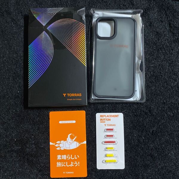 705a2613☆ TORRAS iPhone12mini Pro 用 ケース 米軍規格