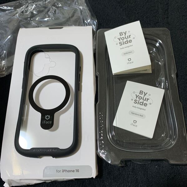 706t0514☆ iFace Reflection MagSynq iPhone 16 ケース MagSafe 対応 クリア 強化ガラス