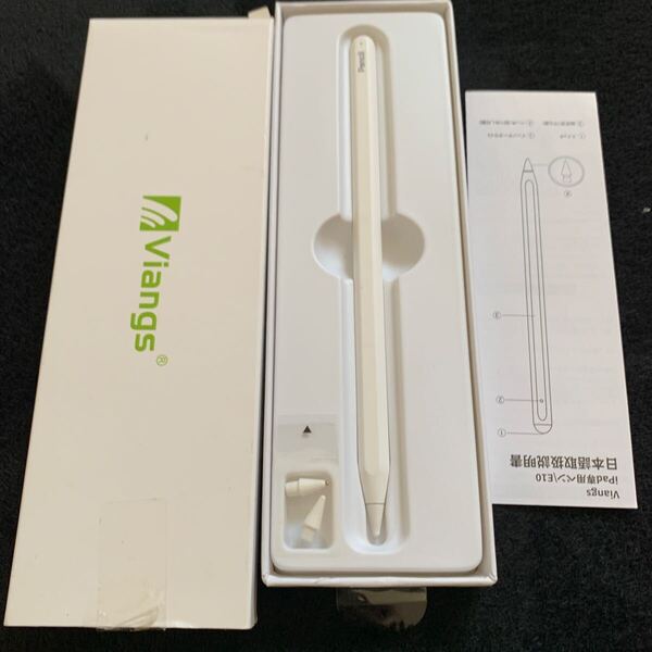 706t2115☆ アップルペンシル Viangsタッチペン ipad ペン 磁気充電 apple pencil互換スタイラスペン 超高感度 極細 0遅延