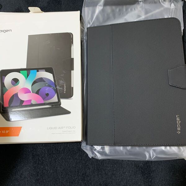 706t2729☆ Spigen iPad Air 11インチ ケース M3/M2 (2025/2024年) iPad Air 10.9インチ ケース (2022/2020年) スタンド