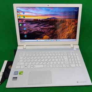 ★メンテ済み★dynabook T55/UW★15.6型★Core i3★新品SSD256GB★8GB★Windows11Home★WEBカメラ&Wi-Fi&Bluetoot★Office2021