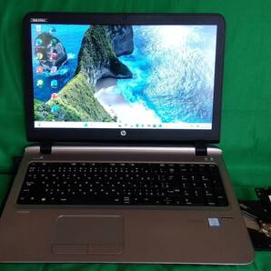 ★メンテ済み★HP ProBook 450 G3★15.6型★Core i5★SSD320GB★8GB★Windows11Pro★WEBカメラ&Wi-Fi&Bluetoot★Office2021