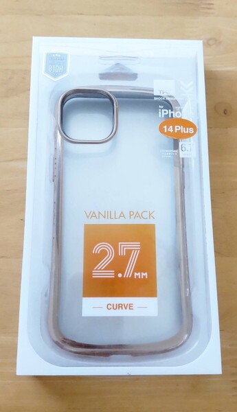 ■■送料込み■■ iPhone14 Plus ケース TPU 耐衝撃吸収 2.7mm メタルフレーム ゴールド アイフォン14プラス ラスタバナナ■即決■■