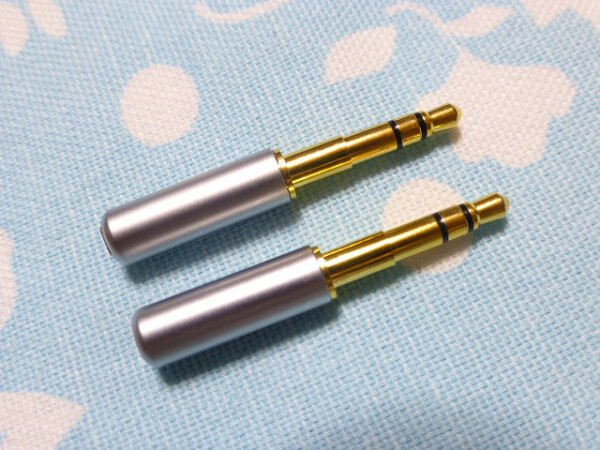 3.5mm3極 ×2 - MMCX メス 変換アダプタ 一体型 高品質ver T1 2nd 3rd HA-SW01 MDR-Z7 Z1R Amiron home Denon FOCAL STELLIA aventho wired