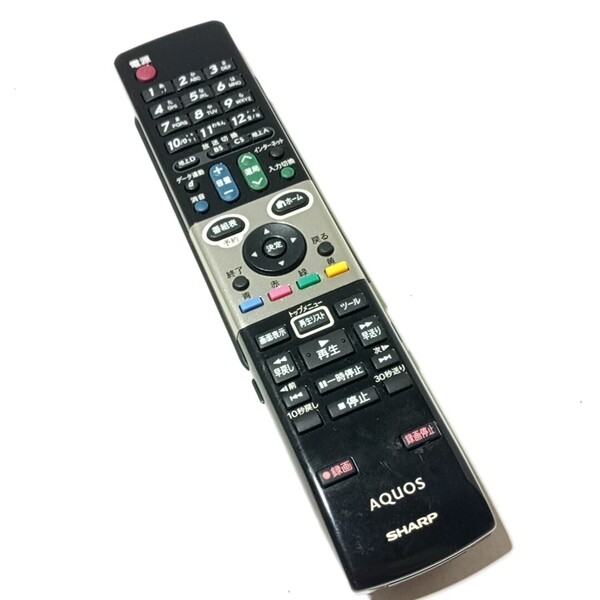 K 保証有り 送料無料 シャープ リモコン GA807WJSA @LC-26DX2-B AQUOSアクオス