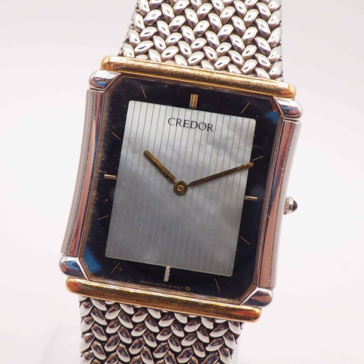 CREDOR SEIKO QUARTZ 18K 腕時計 9570-5150 CREDOR SEIKO QUARTZ 18K 腕時計 9570-5150