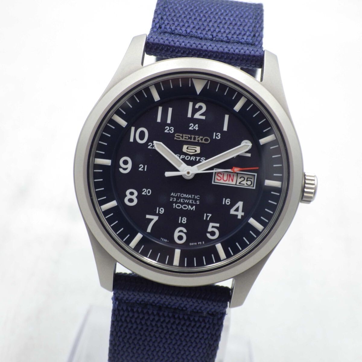 【美品】seiko 5 sports 7s36-03j0 Yahoo!オークション -「7s36-03j0」の落札相場・落札価格
