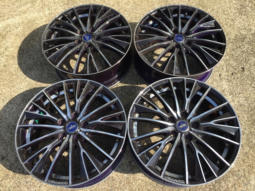 ホイール4本セット TOPY DORFREN HYVAA (ドルフレン ヒュー
