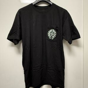 新品未使用 Lサイズ CHROME HEARTS ホノルル Tシャツ クロムハーツ ブラック ポケット付き クロス 両面プリント HONOLULU