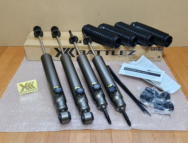 JAOS│BATTLEZ ダンパー VFA ノーマル車高|70系 ランドクルーザー(99-15)│HZJ76 GRJ76 GRJ79|フロント リア ショック│1台分|ジャオス