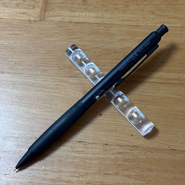 新品 廃盤 PILOT パイロット TRUSTY トラスティ シャーペン 0.4mm HTR-100M ブラック vintage 昭和レトロ