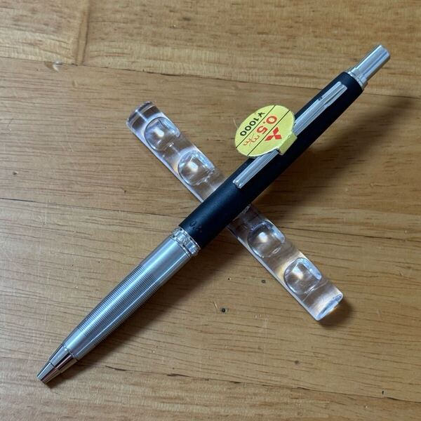 新品 廃盤 MITSUBISHI 三菱鉛筆 uni ユニ ダブルノック シャーペン 0.5mm ブラック vintage 昭和レトロ