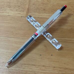 新品 廃盤 MITSUBISHI 三菱鉛筆 uni ユニ SC-200 2色 ボールペン クリア軸 透明 vintage 昭和レトロ