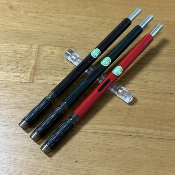 新品 廃盤 OHTO オート シャーペン 0.5mm 3本セット オート 鉛筆 えんぴつ ダブルノック式 ロング vintage 昭和レトロ