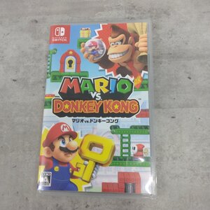 Nintendo Switch スイッチソフト MARIO VS. DONKEY KONG マリオ VS. ドンキーコング 動作確認済み ユーズド