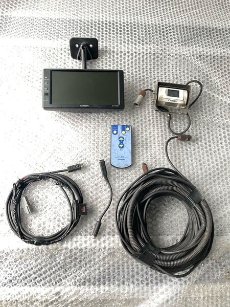 フルセット 市光 市光工業 ICHIKOH XC-220A ST-900 st-900 バックカメラ バックモニター シャッター動作済み ケーブル20m リモコン 1760