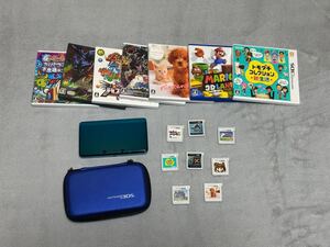 Nintendo 3DS 本体 ソフト まとめ売り 任天堂 トモコレ モンハン3G X パズドラz 太鼓の達人 ニンテンドッグス マリオ3Dランド トリコ