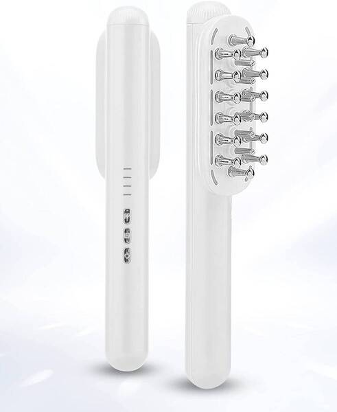 電気ブラシ 美顔器 頭皮 ems ブラシ 電動頭皮ブラシ RF美顔器 1台多用 微電流 LED光エステ 頭筋 表情筋 頭皮ケア Type-C充電式