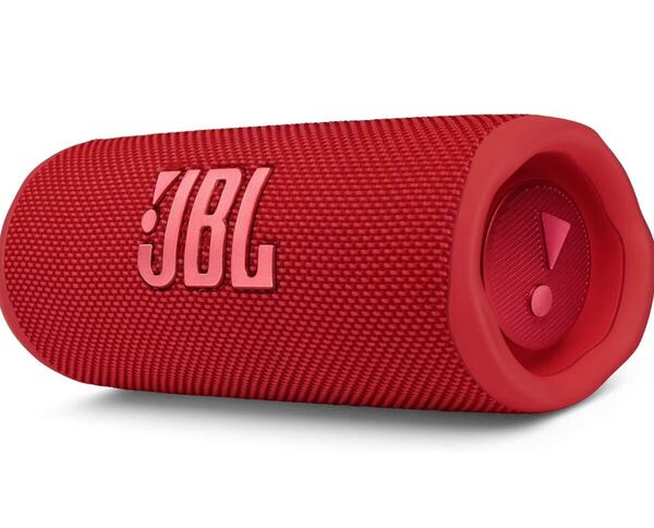 FLIP6 Bluetoothスピーカー 2ウェイ・スピーカー構成/USB C充電/IP67防塵防水/パッシブラジエーター搭載/ポータブル レッド JBLFLIP6RED
