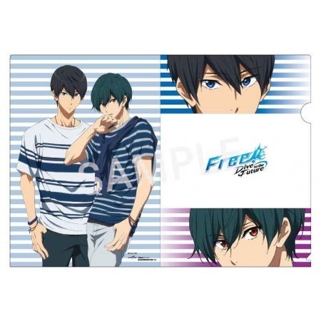 Free! 遙/郁弥 未開封 Free!-Dive to the Future-クリアファイルC サンテック 七瀬遙 桐嶋郁弥