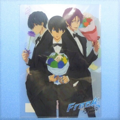 Free! 遙 凛 郁弥 未開封 劇場版 Free!-Dive to the Future-夢 クリアファイル Tuxedo Ver サンテック