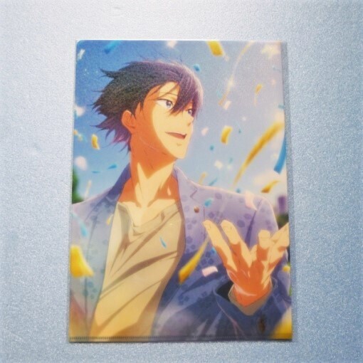 Free! 七瀬遙 未開封 Wonderful Birthday party! ホログラムクリアファイル 【遙】 京アニショップ 2022
