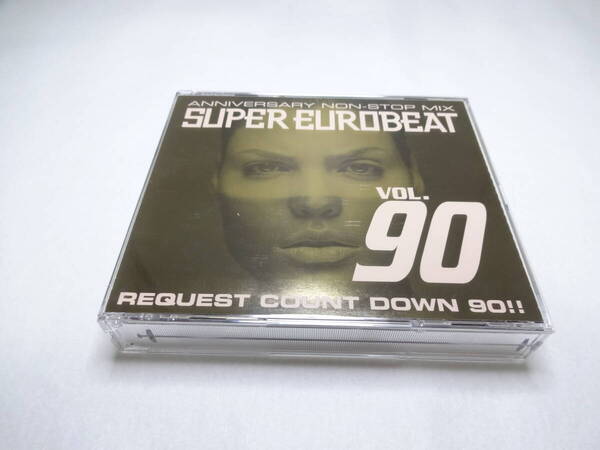送料無料 2CD オムニバス / SUPER EUROBEAT VOL.90 ANNIVERSARY NON-STOP MIX REQUEST COUNT DOWN 90!! スーパーユーロビート