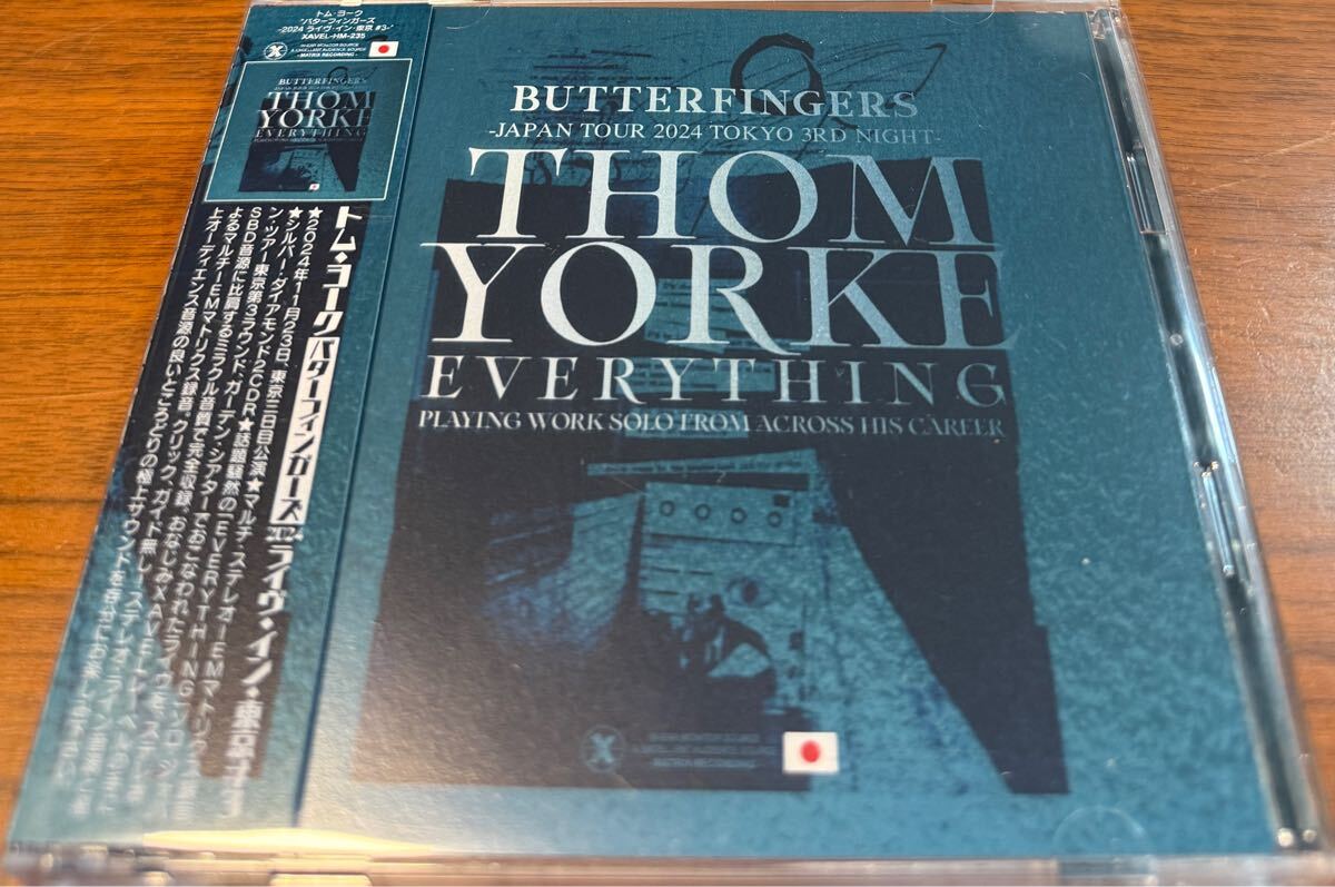 トムヨーク レコード アナログ EVERYTHING 日本ツアー 限定 LP Radiohead】トム・ヨークの来日公演記念！ Radiohead日本語帯