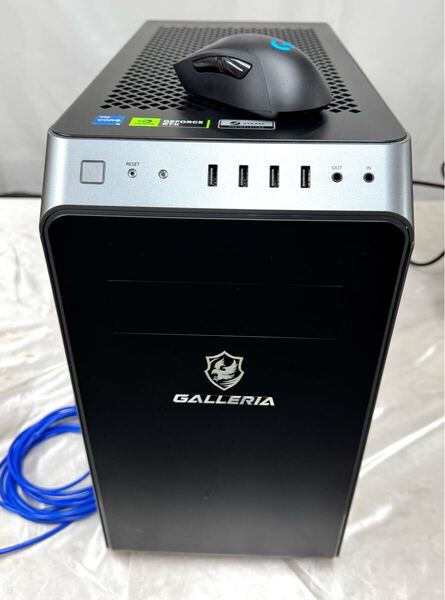 THIRDWAVE GALLERIA RM5C-R46T デスクトップ PC 16GB SSD 1TB GeForce RTX 4060 Ti Core i5 13400F Windows 11 Home