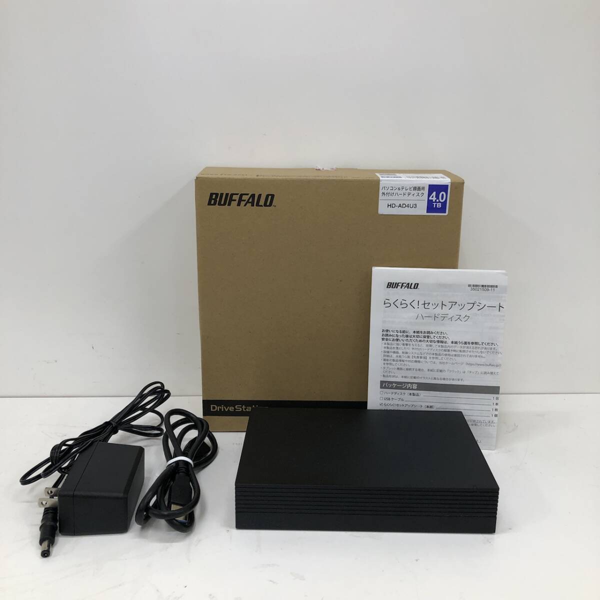 Yahoo!オークション - 外付けHDD BUFFALO HD-AD4U3 バッファロー