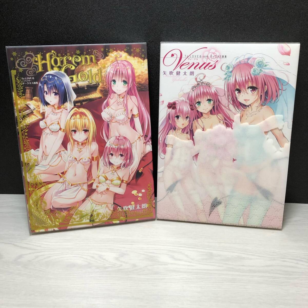 【全巻初版・全巻帯あり】To LOVEる-とらぶる-ダークネス画集 2冊セット 全巻初版・全巻帯あり】 To LOVEる-とらぶる-ダークネス画集 2冊