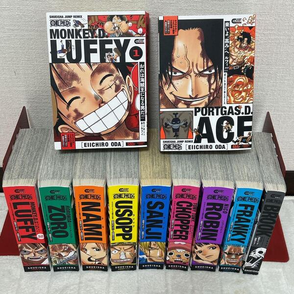 ONE PIECE キャラクターリミックス 集英社リミックス 尾田栄一郎 ワンピース コンビニコミック 週刊少年ジャンプ