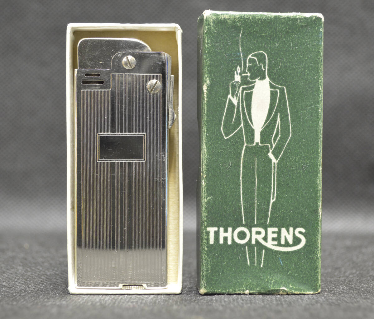 デッドストック THORENS トーレンス 1940年代 ライター 箱入り Yahoo!オークション -「thorens」(喫煙グッズ) (雑貨)の落札相場
